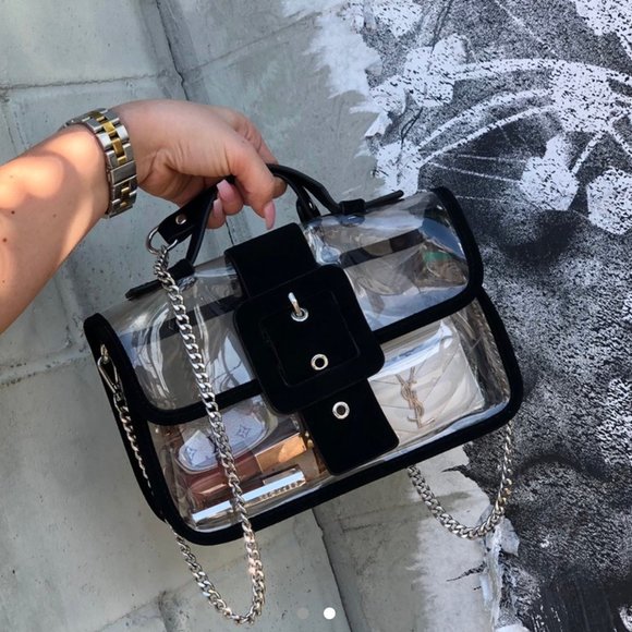 Zara | Bags | Zara Clear Perspex Bag 